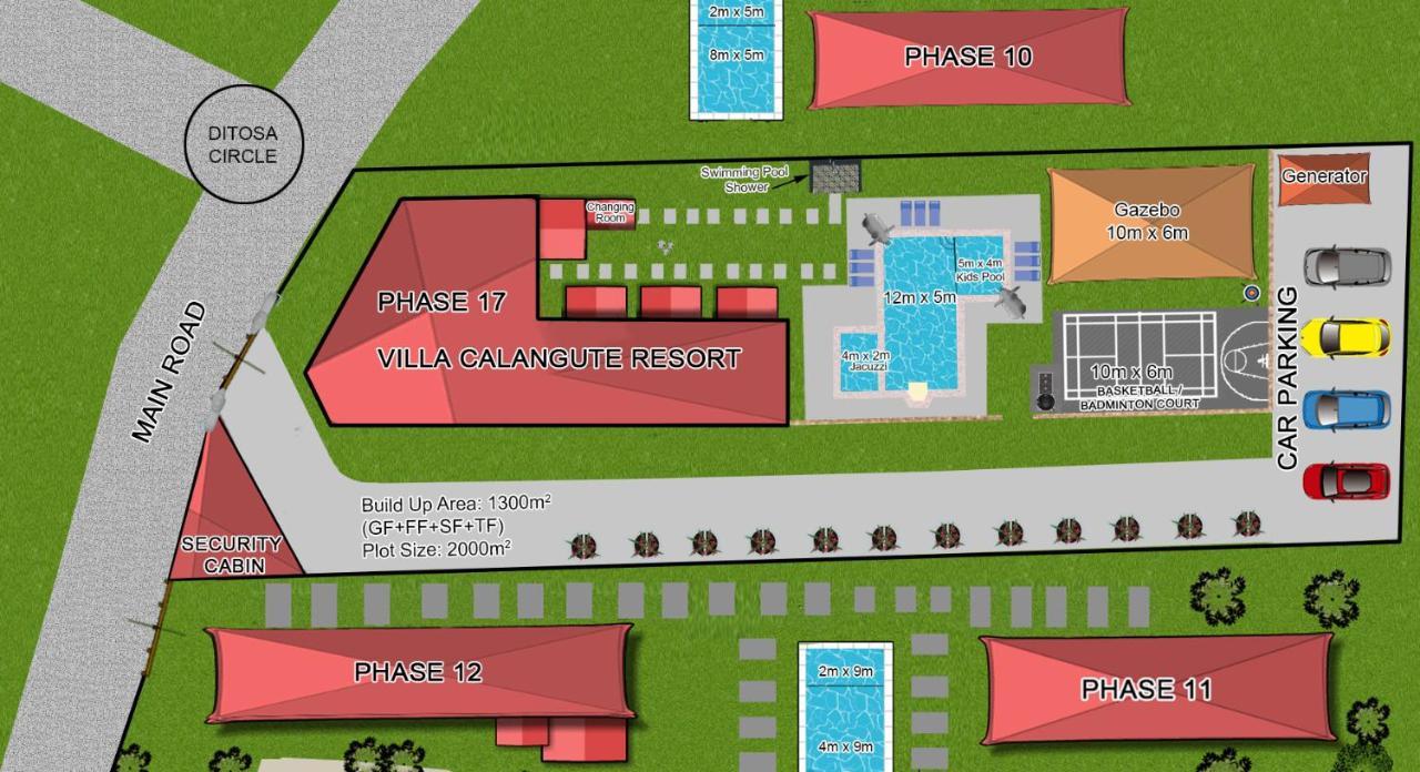 Villa Calangute Phase 11 Eksteriør bilde